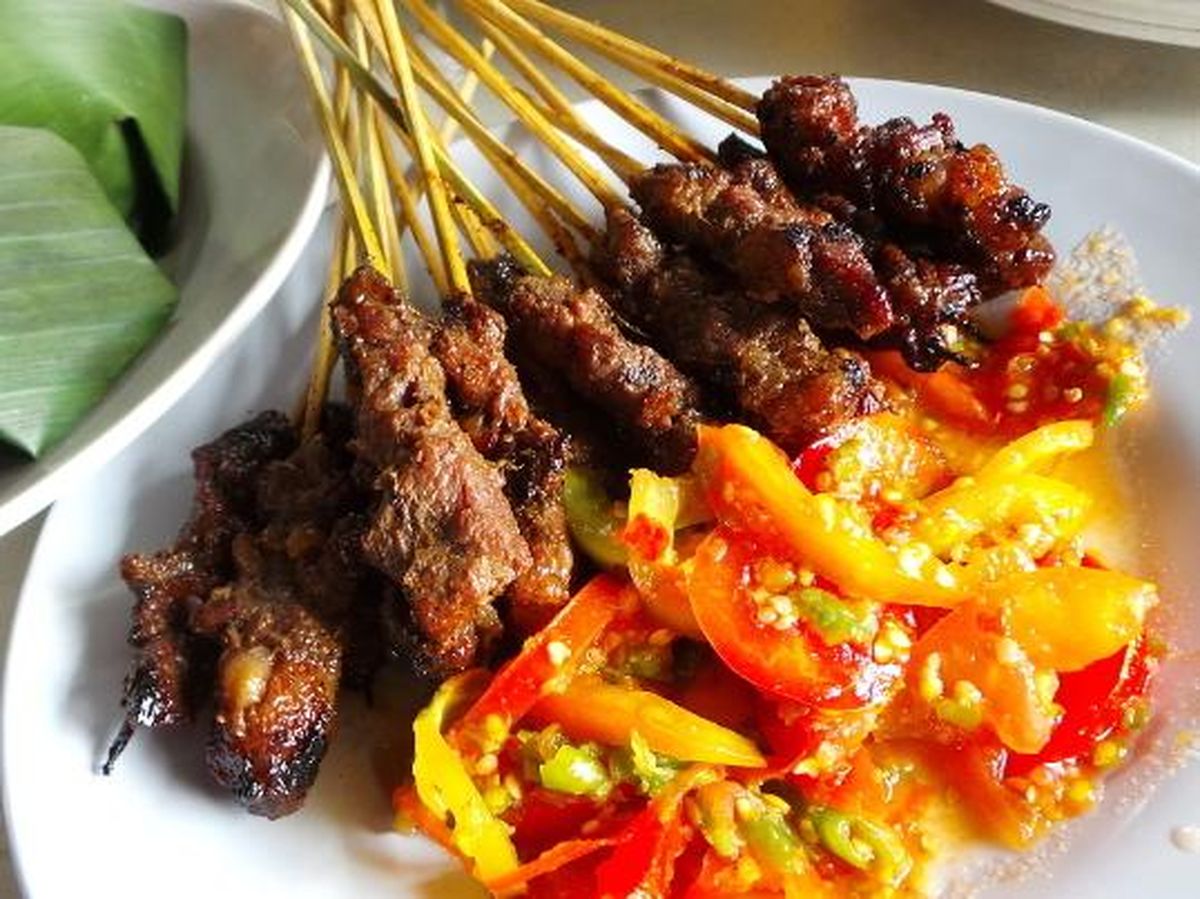 Resep Sate Maranggi Purwakarta Dengan Sambal Kecap Yang Lezat